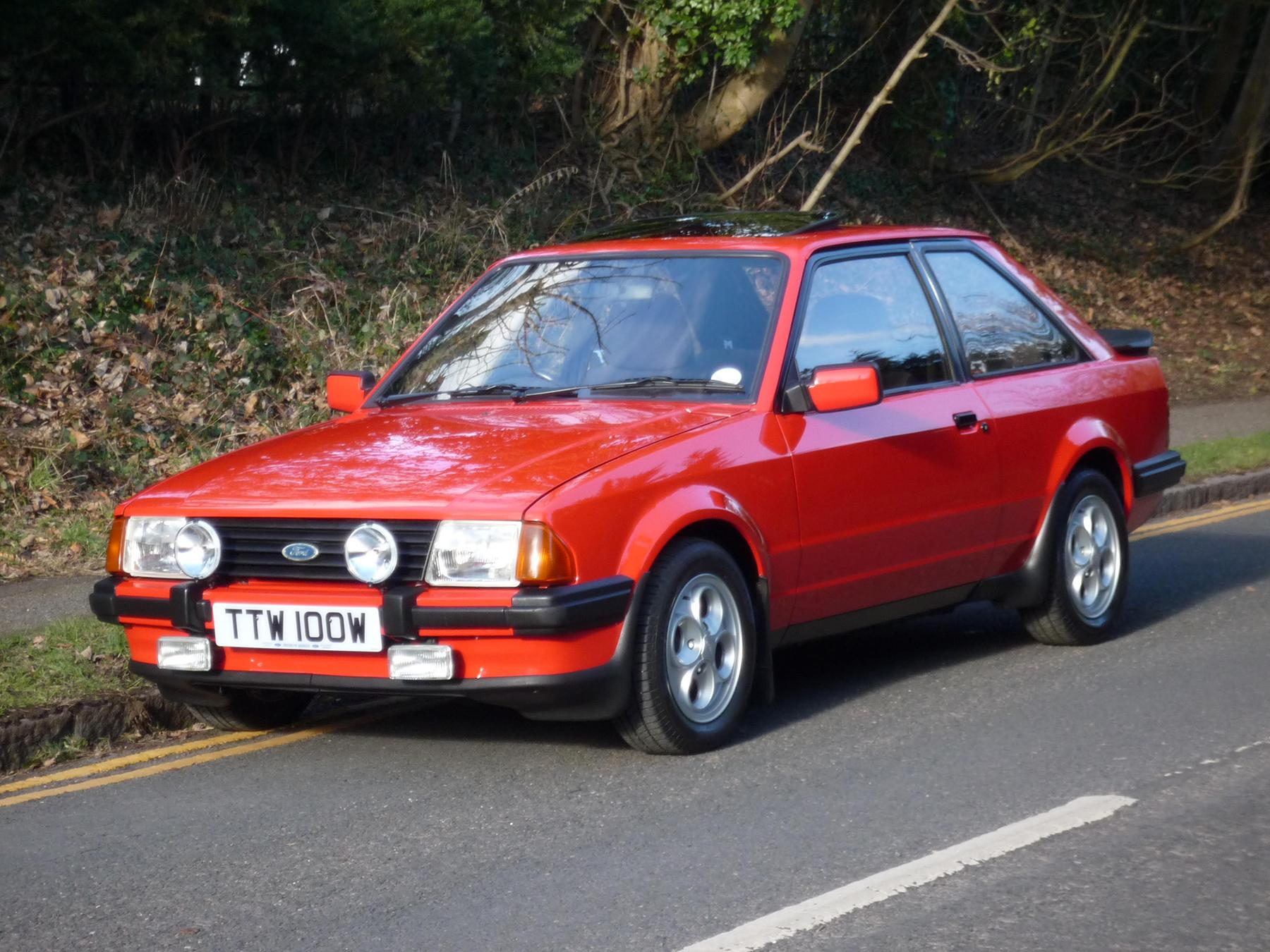 Oldest Escort XR3 in the UK up for auction