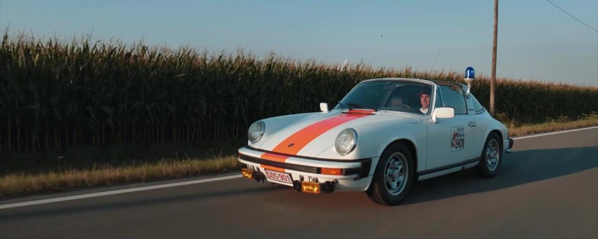 Call 911 for the coolest Porsche police car ever