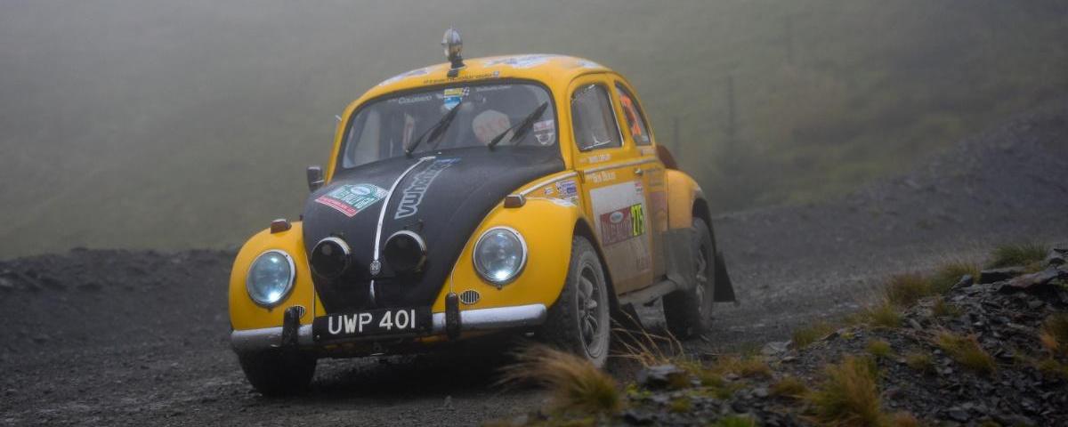 1958 VW Beetle to compete against WRC titans on Wales Rally GB