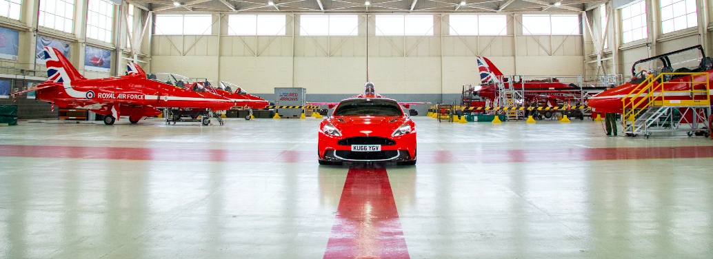 Red Arrows Aston and 2CVat70 set for London Motor Show