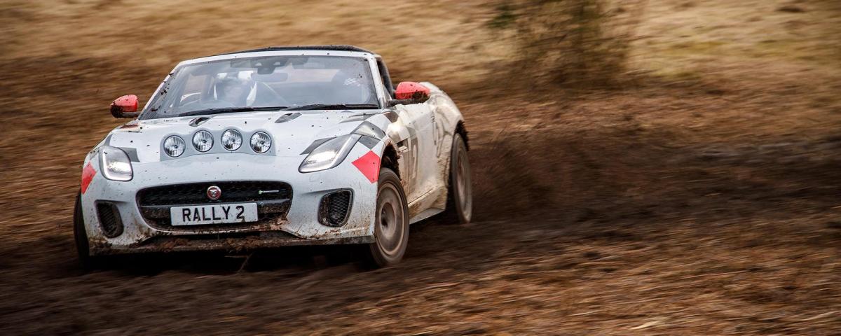 Jaguar F-Type Rally Car First Drive: Power-Sliding Pussycat