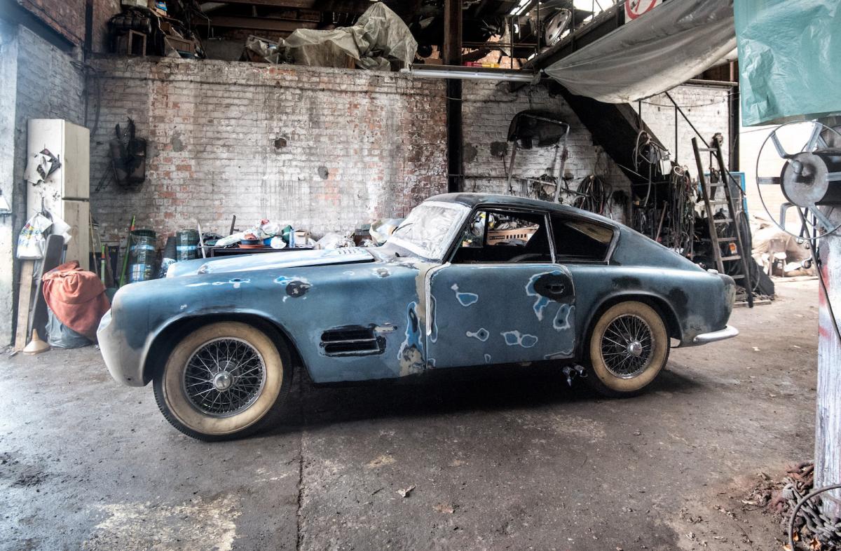 Amazing Belgian barnfind! Rare Michelotti Jaguar, Ferrari and more