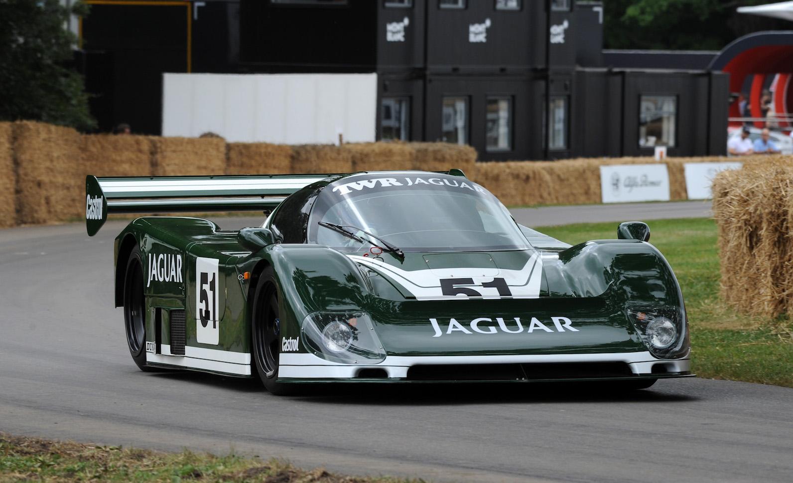 Le Mans XJ220C and Group C Jaguars at XK70 festival