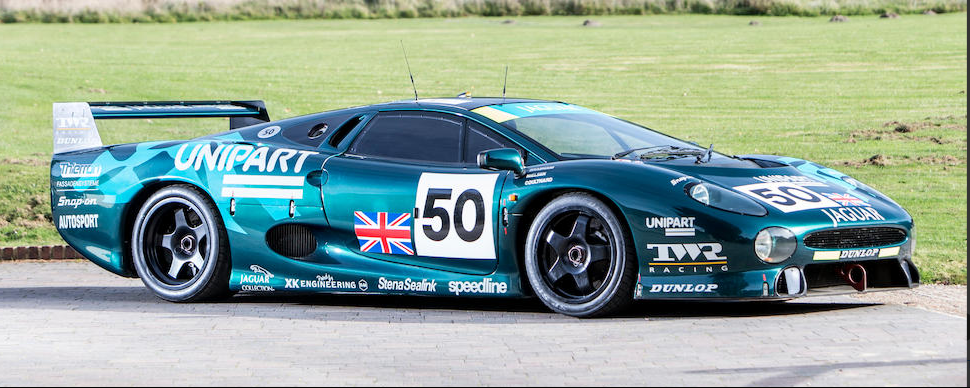 Coulthard & Brabham's excluded Le Mans Jaguar up for auction