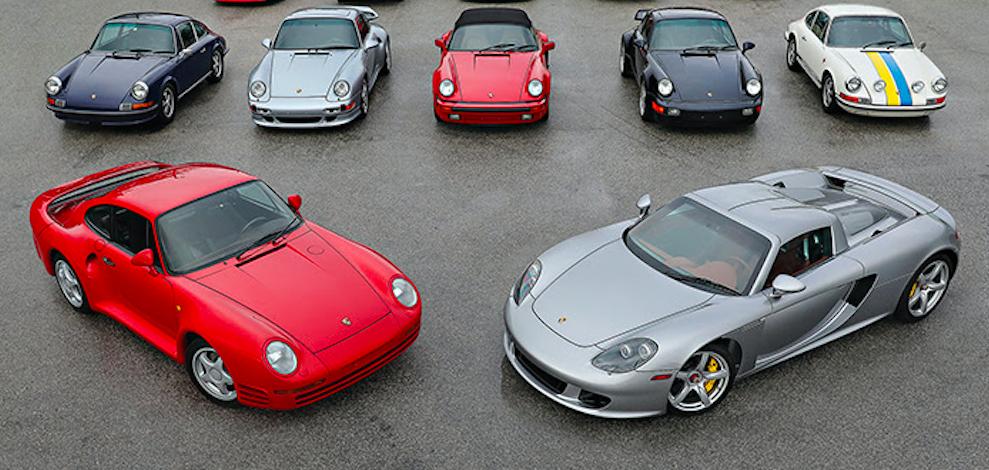 James G Hascall Porsche collection to be auctioned