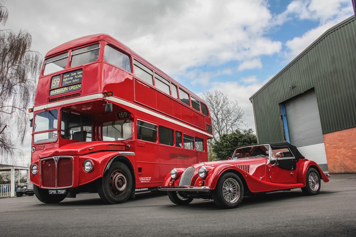 You couldn't make this up – Morgan has bought a London bus!