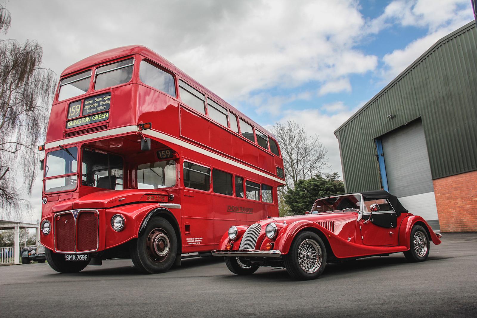 You couldn't make this up – Morgan has bought a London bus!