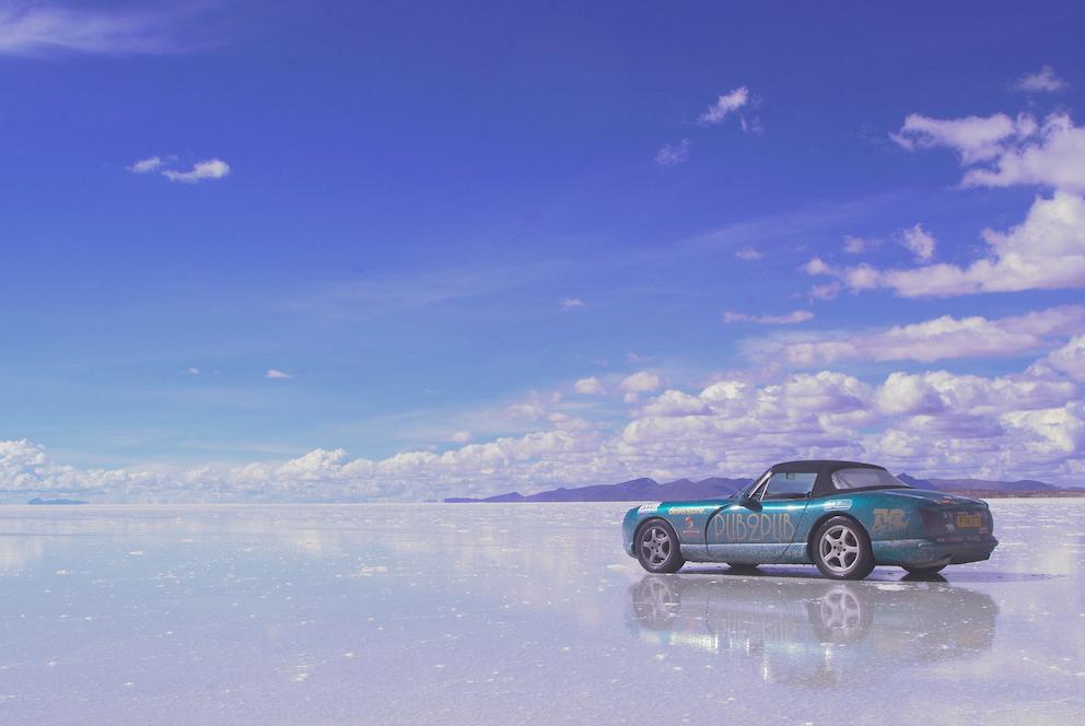 20,000 miles from North Pole to South America – in a TVR!