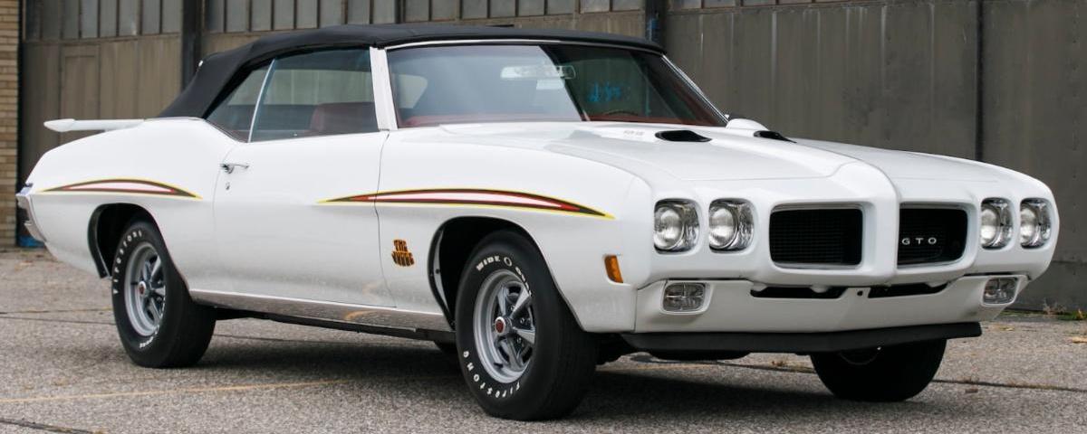 Rare 1970 Pontiac GTO Judge convertible for sale