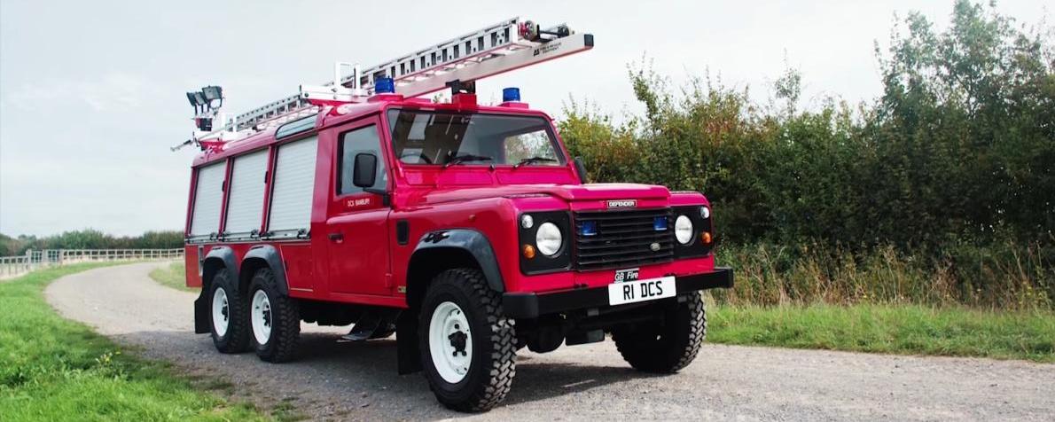 Is this Land Rover Defender 6x6 the ultimate classic fire engine?
