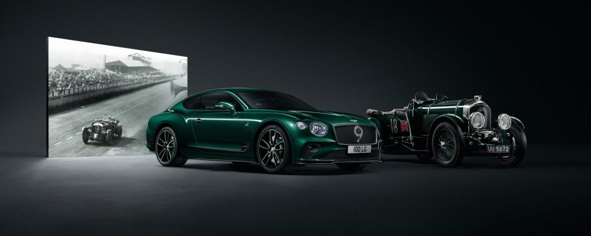 Bentley Celebrates 100 Years With Rare Number 9 Edition