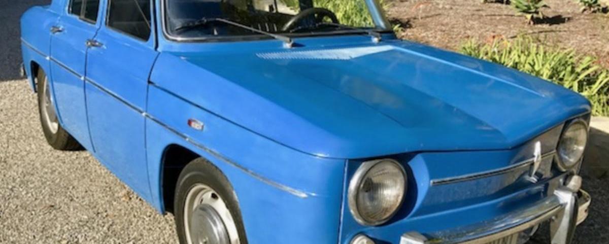 This rally-honed Renault R8 Gordini is a long way from home