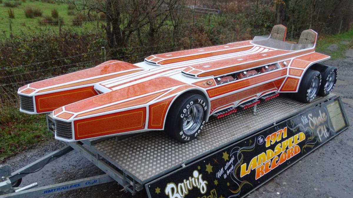 300mph Barris Snakepit Dragster Sells For Bargain Price