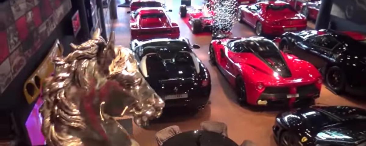 This Is The Ultimate Ferrari Mancave