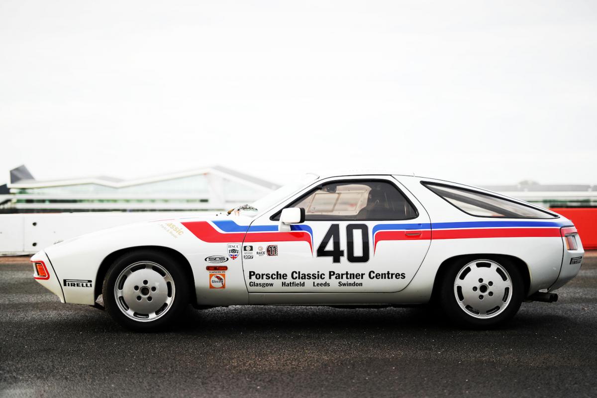 Driving Richard Attwood's Porsche 928 racer
