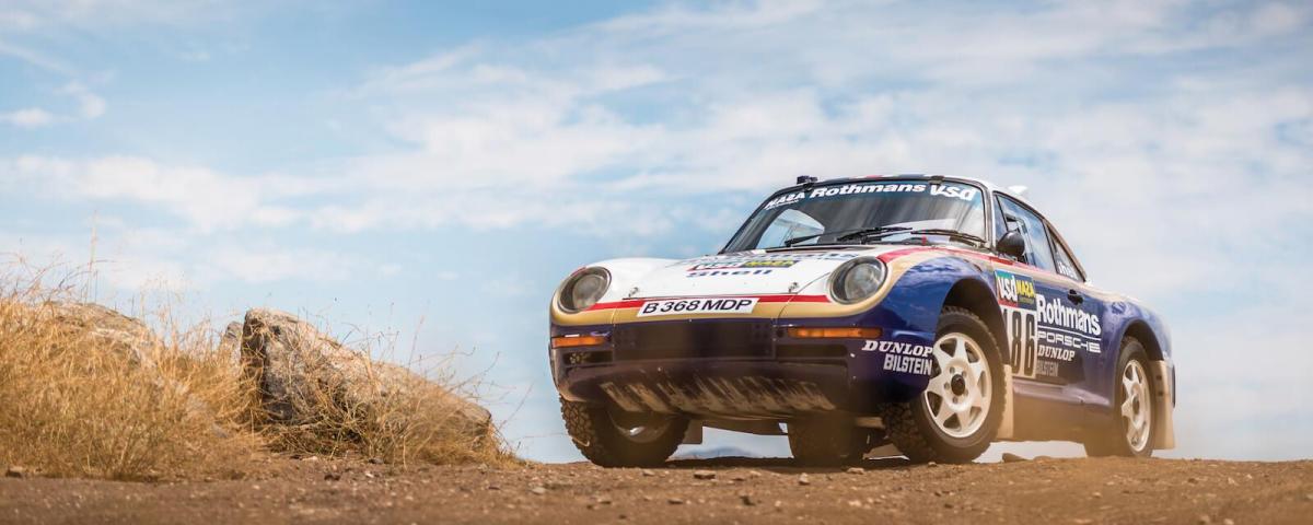 Paris-Dakar Rally Porsche 959 tops Porsche auction at $5.94m