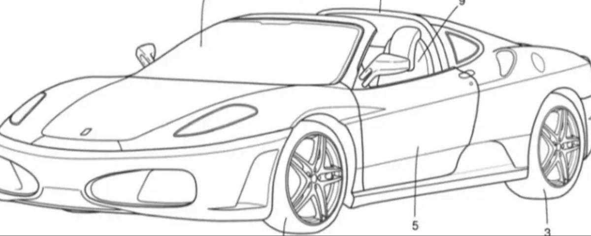 Ferrari patent might relate to new entry-level Dino