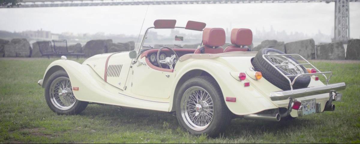 Morgan V8 Roadster being sold with matching rare whisky