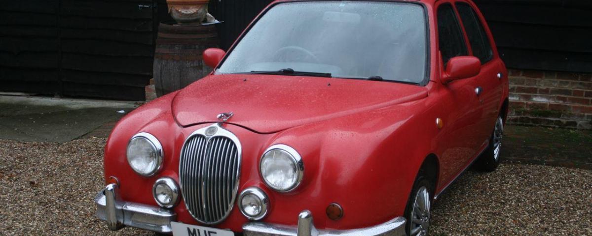 Buy this Jaguar MkII lookalike based on a Nissan Micra!