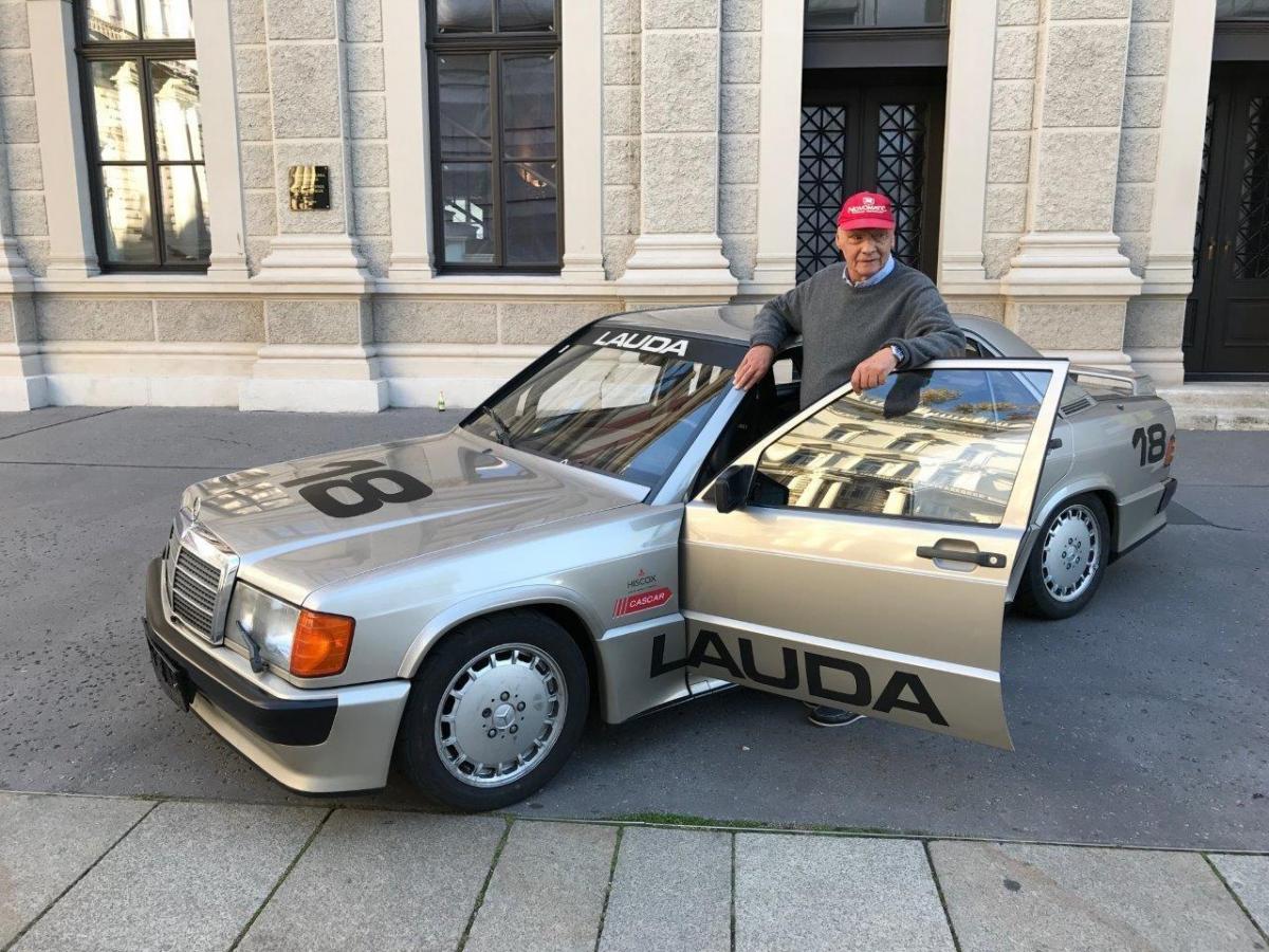 Buy Niki Lauda's Nürburgring Mercedes Cosworth!