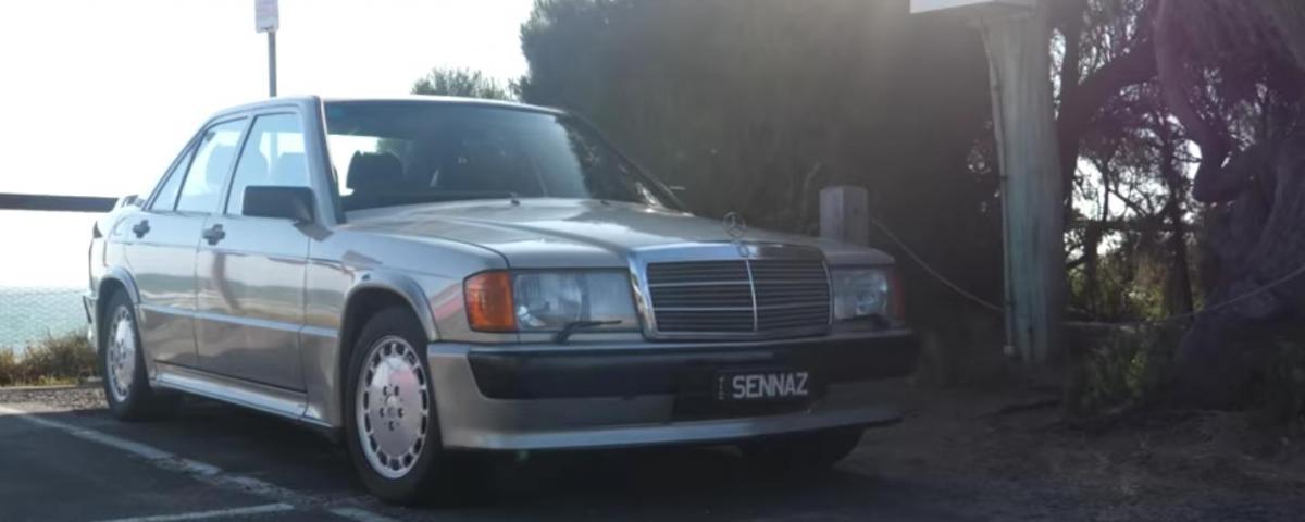 Where is Ayrton Senna’s personal 1985 Mercedes Benz 190 E?