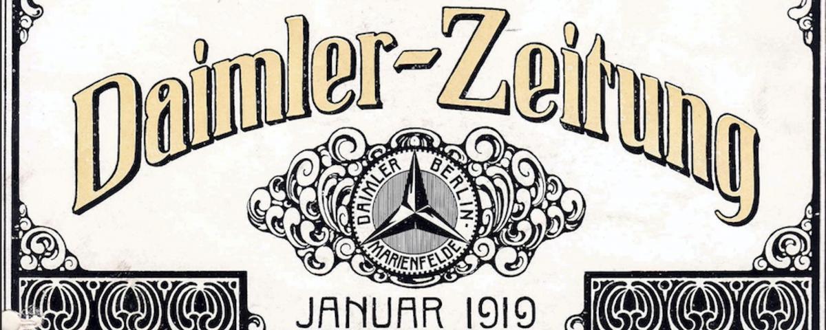 One Hundred Years Of Mercedes-Benz Customer Magazines