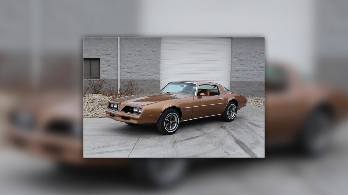 James Garner's personal 1978 Pontiac Firebird heads to auction
