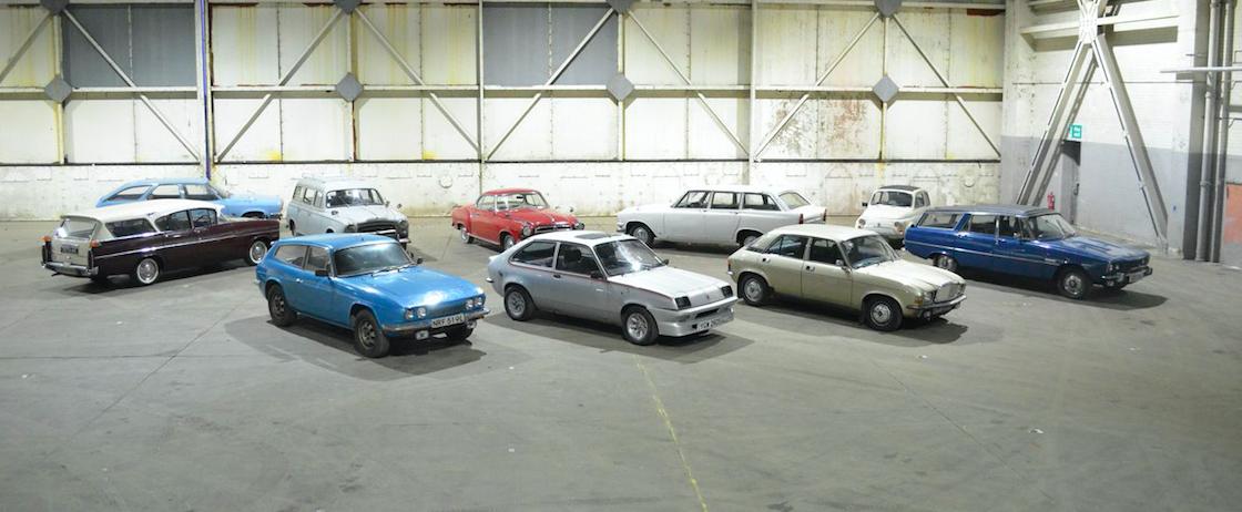 100 classics on sale with no reserve at Bicester Heritage today!