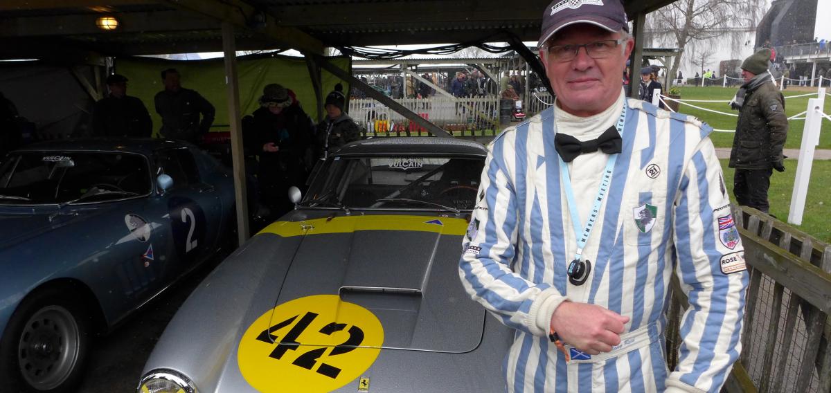 Anthony Reid on the Ferrari 250 SWB at Goodwood