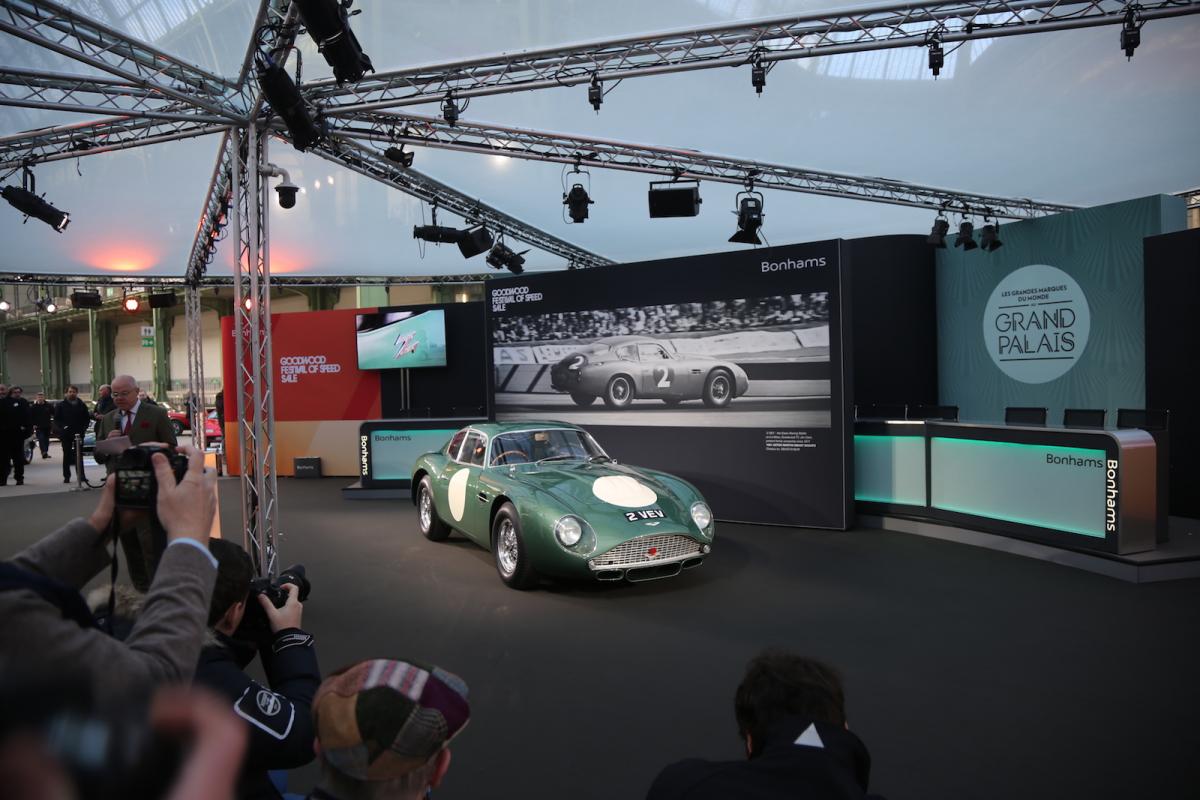 Ex-Jim Clark Aston Martin DB4 GT Zagato sells for £10m!