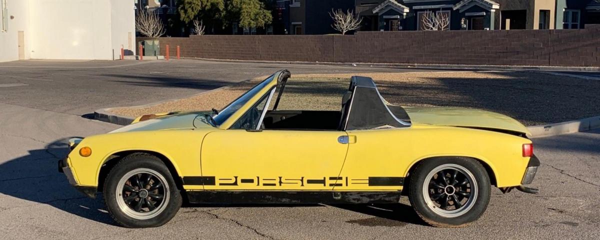 Pair of No Reserve Porsche 914s Looking for a New Home