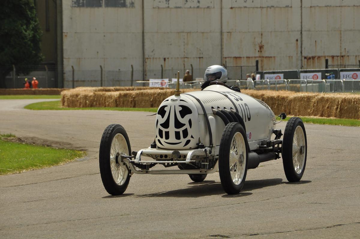 Fuzz Townshend to pilot aero-engined Fafnir Special at Flywheel