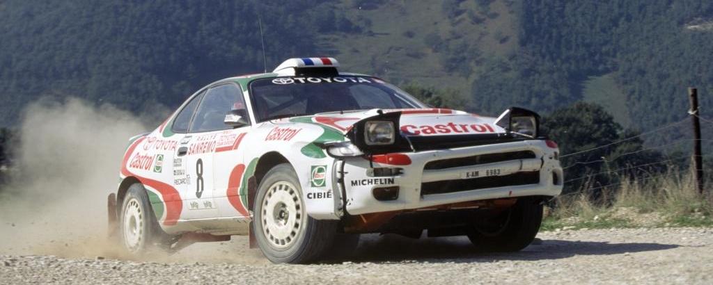 Didier Auriol’s 1994 Sanremo-winning Toyota Celica on sale