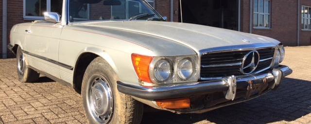 Are you brave enough to take on this Mercedes 450SL project?