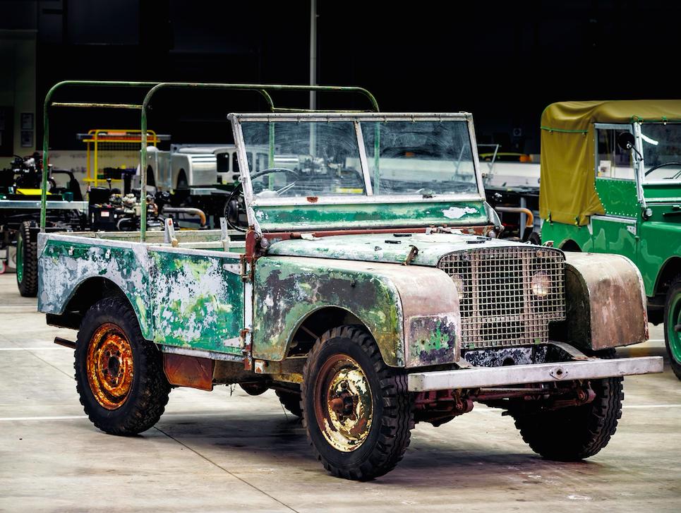Land Rover to restore the 'missing' launch Series 1
