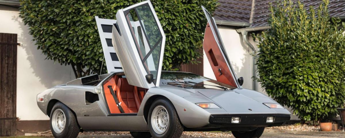 Buy the Countach Periscopio owned by Lamborghini's saviour