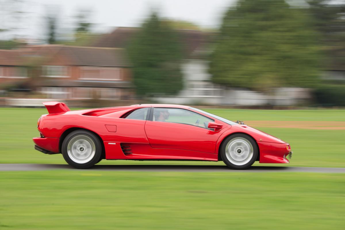 Driving the 8500-mile Lamborghini Diablo