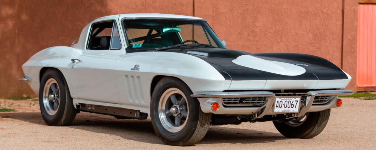 Get Ready To Bid On This 1966 Corvette Raced By Toly Arutunoff