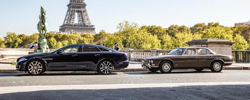 Jaguar XJ convoy to Paris marks 50 years