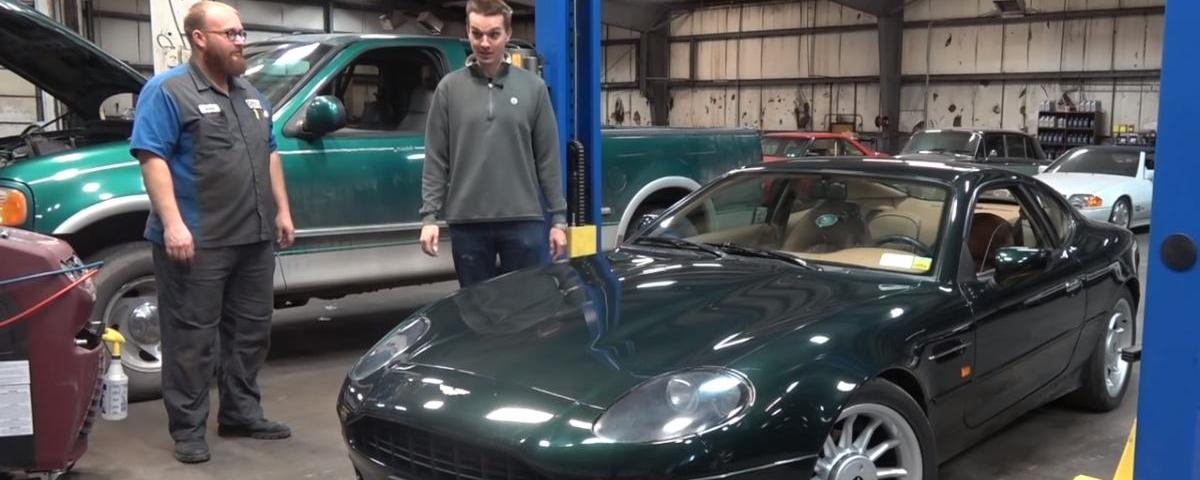 Is the U.S.'s cheapest manual Aston Martin DB7 worth it?