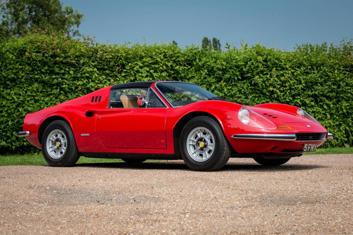 Rare UK right-hand drive Ferrari 246 Dino GTS could fetch £320,000