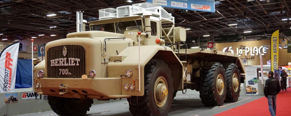 Berliet T100: The Giant Of Rétromobile