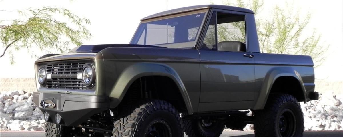 This brash 1966 Ford Bronco restomod is surprisingly tasteful
