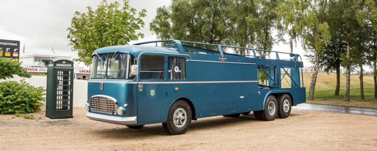 Famous F1 and Le Mans transporter to be sold at Goodwood Revival