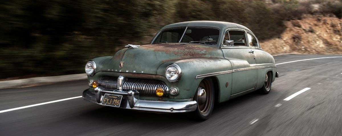Icon reveals new Tesla-powered Mercury lead-sled EV