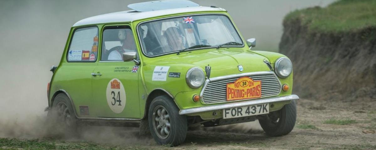Heroic 1972 Mini endurance rally racer could be yours