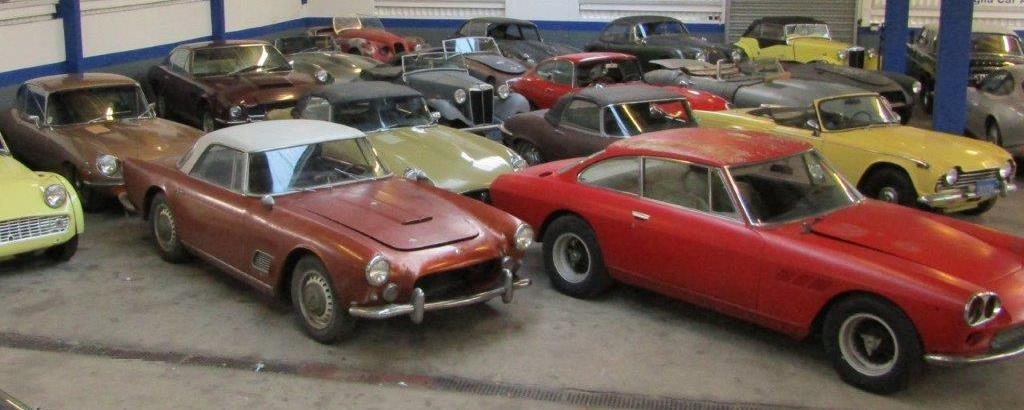 Seven Jaguar E-types lead sale of car colleciton needing TLC