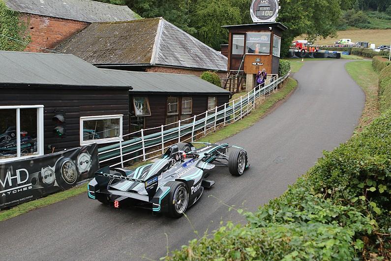 Jaguar Formula E leads Shelsley Walsh’s 113th birthday