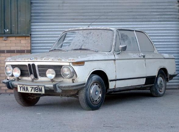 Wiliams BMW group to restore 1973 BMW 2002 - but there's a twist...