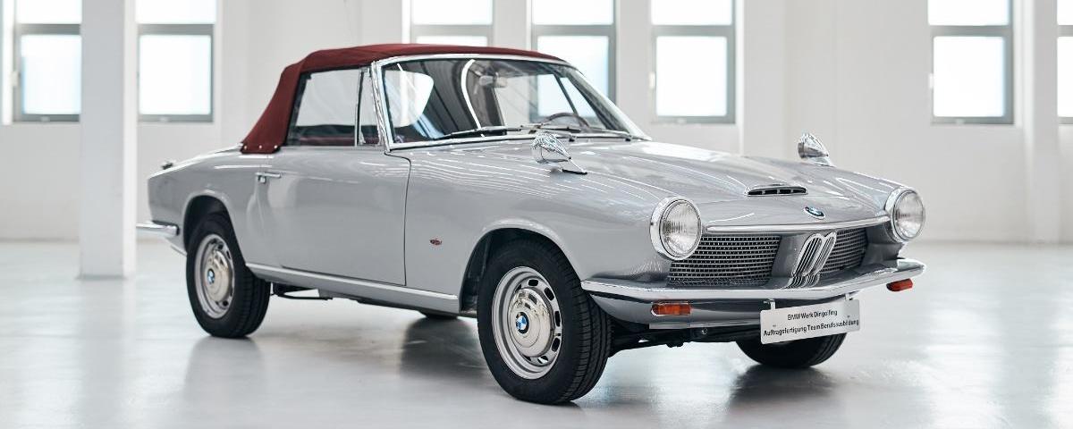 BMW restores sole surviving 1967 1600 GT convertible